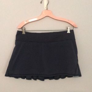 Lululemon navy pacesetter skirt